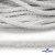 Шнур плетеный d-6 мм круглый, 70% хлопок 30% полиэстер, уп.90+/-1 м, цв.1076-белый - купить в Тольятти. Цена: 588 руб.