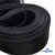 Регилиновая лента мягкая, пластик, шир.40мм, (уп.22+/-0,5м), цв.- черный - купить в Тольятти. Цена: 294 руб.