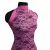 Кружевное полотно стрейч XD-WINE, 100 гр/м2, шир.150см, цвет розовый - купить в Тольятти. Цена 1 851.10 руб.