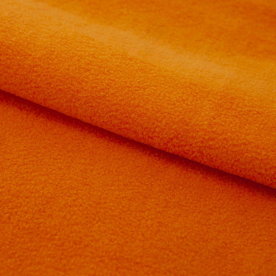 Флис DTY 16-1358, 250 г/м2, шир. 150 см, цвет оранжевый - купить в Тольятти. Цена 640.46 руб.
