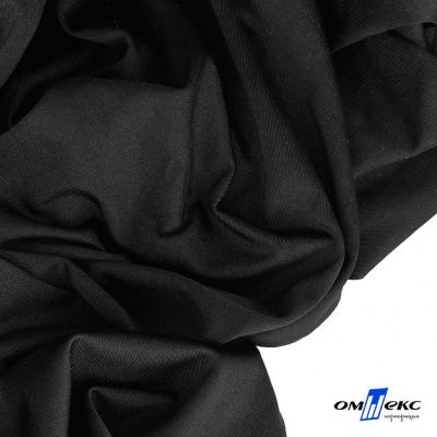 Бифлекс "ОмТекс", 200г/м2, 150см, цв.-черный (Black), блестящий - купить в Тольятти. Цена 1 487.87 руб.
