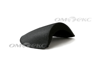 Плечевые накладки OВТ-10, обшитые, цвет чёрный - купить в Тольятти. Цена: 17.82 руб.