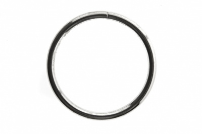 Кольцо металлическое №40 мм, цв.-никель - купить в Тольятти. Цена: 4.45 руб.