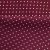 Креп стрейч Амузен, 85 г/м2, 19-2024 (темный рубин)/белый мелкий горох, шир.150 см - купить в Тольятти. Цена 220.50 руб.