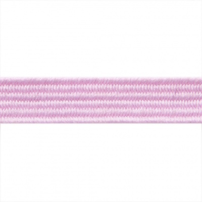 Резиновые нити с текстильным покрытием, шир. 6 мм ( упак.30 м/уп), цв.- 80-розовый - купить в Тольятти. Цена: 155.22 руб.