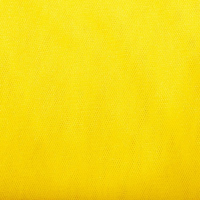Фатин блестящий 16-70, 12 гр/м2, шир.300см, цвет жёлтый - купить в Тольятти. Цена 109.72 руб.