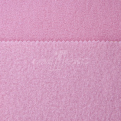 Флис окрашенный 15-2215, 250 гр/м2, шир.150 см, цвет светло-розовый - купить в Тольятти. Цена 580.31 руб.