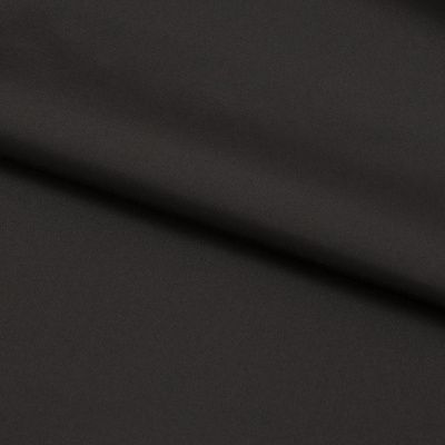 Курточная ткань Дюэл Middle (дюспо), WR PU Milky, Black/Чёрный 80г/м2, шир. 150 см - купить в Тольятти. Цена 123.45 руб.