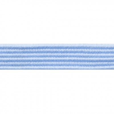 Резиновые нити с текстильным покрытием, шир. 6 мм ( упак.30 м/уп), цв.- 108-голубой - купить в Тольятти. Цена: 155.22 руб.