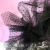 Евро-фатин горох, 100% полиэфир, 15 г/м2, 150 см. 16-167/черный - купить в Тольятти. Цена 241.13 руб.