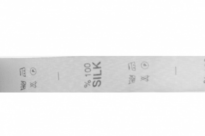 Состав и уход за тк.100% Silk (4000 шт) - купить в Тольятти. Цена: 257.40 руб.