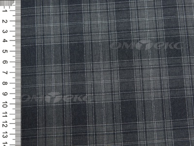 Ткань костюмная клетка 25235 2003, 185 гр/м2, шир.150см, цвет серый/сер - купить в Тольятти. Цена 