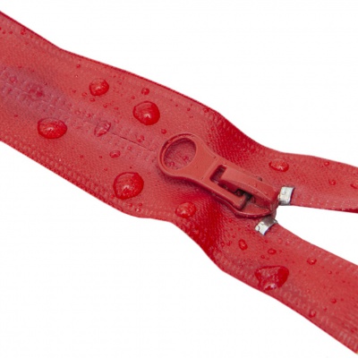 Молния водонепроницаемая PVC Т-7, 90 см, разъемная, цвет (820) красный - купить в Тольятти. Цена: 61.18 руб.