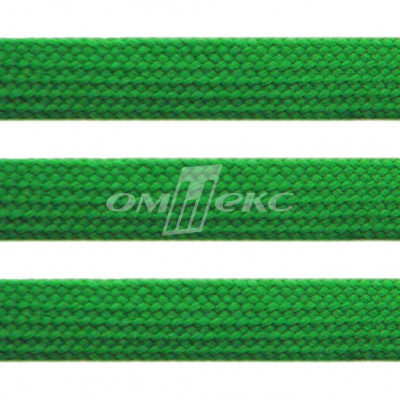 Шнур 15мм плоский (100+/-1м) №16 зеленый - купить в Тольятти. Цена: 10.21 руб.