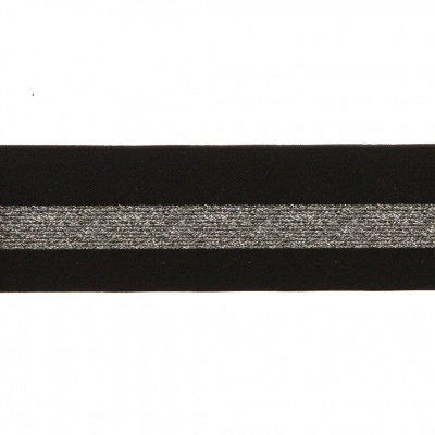 #2/6-Лента эластичная вязаная с рисунком шир.52 мм (45,7+/-0,5 м/бобина) - купить в Тольятти. Цена: 69.33 руб.