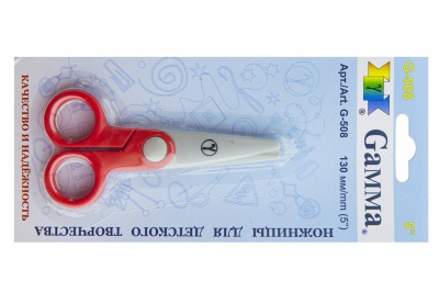 Ножницы G-508 детские 130 мм - купить в Тольятти. Цена: 118.32 руб.