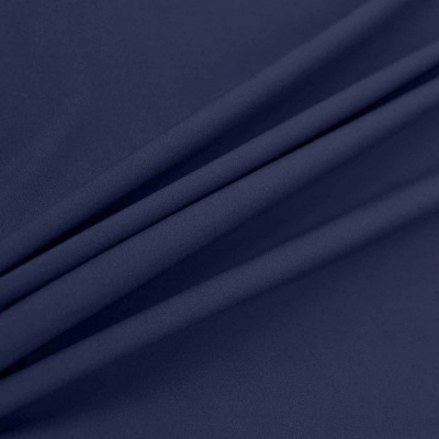 Костюмная ткань с вискозой "Салерно", 210 гр/м2, шир.150см, цвет т.синий/Navy - купить в Тольятти. Цена 446.37 руб.