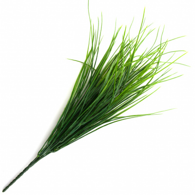 Трава искусственная -4, шт  (осока 50 см/8 см  7 листов)				 - купить в Тольятти. Цена: 130.73 руб.
