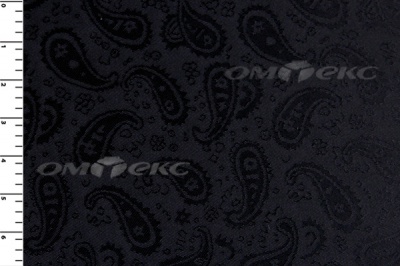 Ткань подкладочная жаккард Р14098, чёрный, 85 г/м2, шир. 150 см, 230T - купить в Тольятти. Цена 166.45 руб.