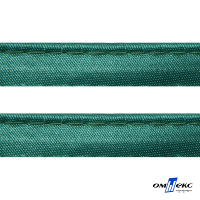 Кант атласный 140, шир. 12 мм (в упак. 65,8 м), цвет т.зелёный - купить в Тольятти. Цена: 237.16 руб.