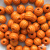 0309-Бусины деревянные "ОмТекс", 16 мм, упак.50+/-3шт, цв.003-оранжевый - купить в Тольятти. Цена: 62.22 руб.