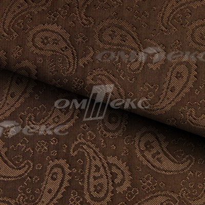 Ткань подкладочная жаккард Р14098, 19-1217/коричневый, 85 г/м2, шир. 150 см, 230T - купить в Тольятти. Цена 166.45 руб.