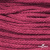 Шнур плетеный d-6 мм, 70% хлопок 30% полиэстер, уп.90+/-1 м, цв.1068-фуксия - купить в Тольятти. Цена: 588 руб.