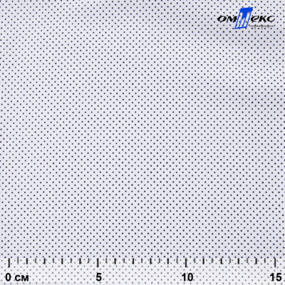 Ткань сорочечная Этна, 120 г/м2, 58% пэ,42% хл, (арт.112) принтованная, шир.150 см, горох - купить в Тольятти. Цена 359.88 руб.