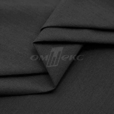 Сорочечная ткань "Ассет", 120 гр/м2, шир.150см, цвет чёрный - купить в Тольятти. Цена 248.87 руб.