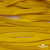 Шнур плетеный (плоский) d-12 мм, (уп.90+/-1м), 100% полиэстер, цв.269 - жёлтый - купить в Тольятти. Цена: 8.62 руб.