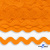 Тесьма вьюнчик 0381-0080, 8 мм/упак.33+/-1м, цвет 9511-оранжевый - купить в Тольятти. Цена: 107.26 руб.