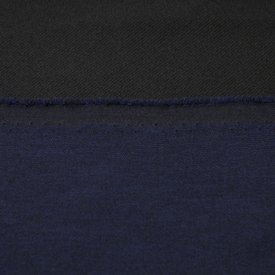 Ткань костюмная 26150 2009, 214 гр/м2, шир.150см, цвет т.синий - купить в Тольятти. Цена 362.24 руб.
