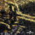 Трикотажное полотно, Сетка с пайетками, шир.130 см, #315, цв.-чёрный/золото - купить в Тольятти. Цена 693.39 руб.
