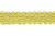 Тесьма кружевная 0621-1567, шир. 15 мм/уп. 20+/-1 м, цвет 017-жёлтый - купить в Тольятти. Цена: 466.97 руб.
