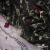 Сетка с вышивкой "Мадрид" 135 г/м2, 100% нейлон, ширина 130 см, Цвет 4/Черный - купить в Тольятти. Цена 980 руб.