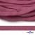 Шнур плетеный d-8 мм плоский, 70% хлопок 30% полиэстер, уп.85+/-1 м, цв.1029-розовый - купить в Тольятти. Цена: 735 руб.