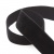 Лента бархатная нейлон, шир.25 мм, (упак. 45,7м), цв.03-черный - купить в Тольятти. Цена: 800.84 руб.