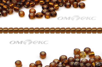 Бисер (SL) 11/0 ( упак.100 гр) цв.53 - коричневый - купить в Тольятти. Цена: 53.34 руб.