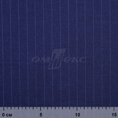 Костюмная ткань "Жаклин", 188 гр/м2, шир. 150 см, цвет тёмно-синий - купить в Тольятти. Цена 430.84 руб.