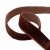 Лента бархатная нейлон, шир.12 мм, (упак. 45,7м), цв.120-шоколад - купить в Тольятти. Цена: 396 руб.
