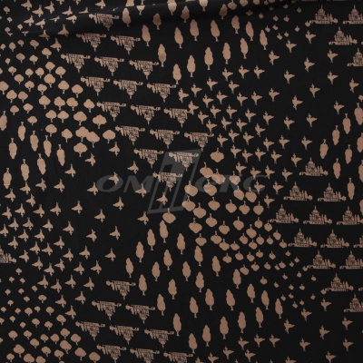 Плательная ткань "Софи" 12.1, 75 гр/м2, шир.150 см, принт этнический - купить в Тольятти. Цена 243.96 руб.