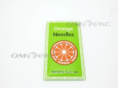 иглы Orange для ПШМ TQ*7 (№120/19) СТАНДАРТНЫЕ - купить в Тольятти. Цена: 21.66 руб.