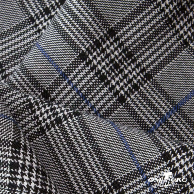 Ткань костюмная "Клер" 80% P, 16% R, 4% S, 200 г/м2, шир.150 см,#3 цв-серый/синий - купить в Тольятти. Цена 412.02 руб.