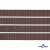 Репсовая лента 005, шир. 6 мм/уп. 50+/-1 м, цвет коричневый - купить в Тольятти. Цена: 88.45 руб.