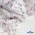 Ткань Муслин принт, 100% хлопок, 125 гр/м2, шир. 140 см, #2308 цв. 6 белый с цветком - купить в Тольятти. Цена 413.11 руб.