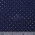 Креп стрейч Амузен, 85 г/м2, 19-3920 (т. синий)/белый мелкий горох, шир.150 см - купить в Тольятти. Цена 220.50 руб.