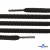 Шнурки #106-09, круглые 130 см, цв.чёрный - купить в Тольятти. Цена: 21.92 руб.
