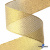 Лента металлизированная "ОмТекс", 50 мм/уп.22,8+/-0,5м, цв.- золото - купить в Тольятти. Цена: 149.71 руб.