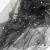 Сетка Фатин Глитер Спейс, 12 (+/-5) гр/м2, шир.150 см, 16-167/черный - купить в Тольятти. Цена 184.03 руб.