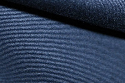 Ткань костюмная 8874/3, цвет темно-синий, 100% полиэфир - купить в Тольятти. Цена 433.60 руб.